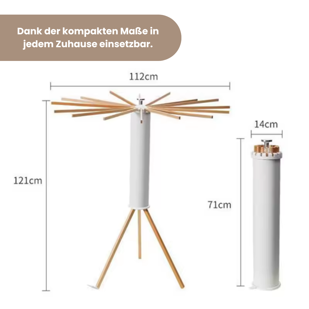 TrockKlappi™ - Dein Kompaktes Platzwunder