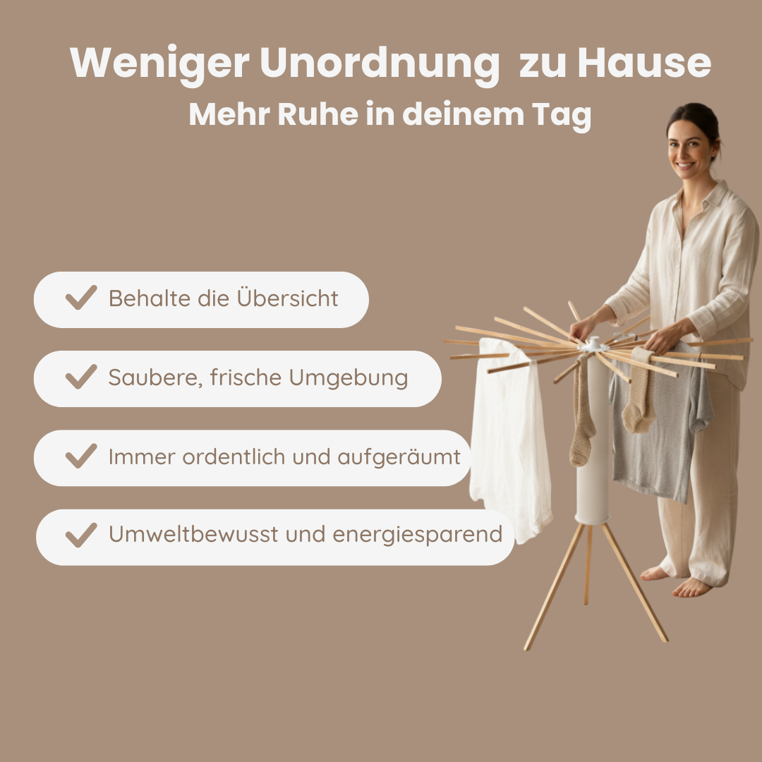 TrockKlappi™ - Dein Kompaktes Platzwunder