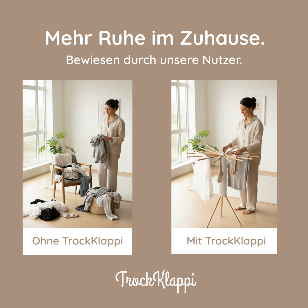 TrockKlappi™ - Dein Kompaktes Platzwunder